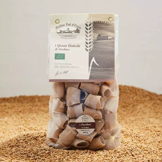 paccheri biologici di grani antichi