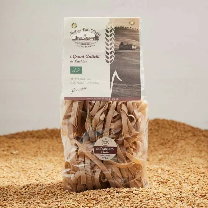 tagliatelle biologici di grani antichi
