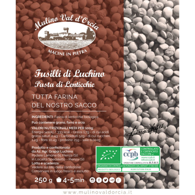 pasta di lenticchie