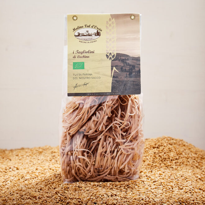 tagliolini di farro bio macinato a pietra