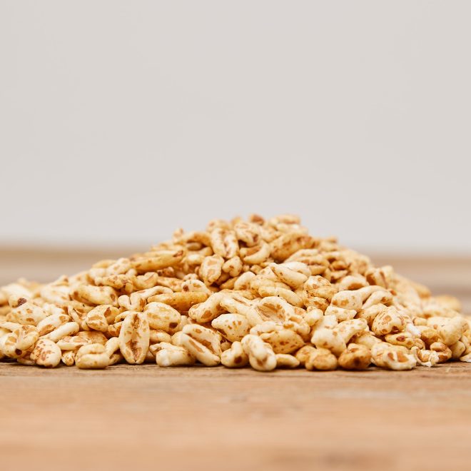 farro soffiato biologico caramellato al miele